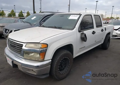2005 GMC Canyon Sle from USA, damaged, VIN 1GTCS136358168527
